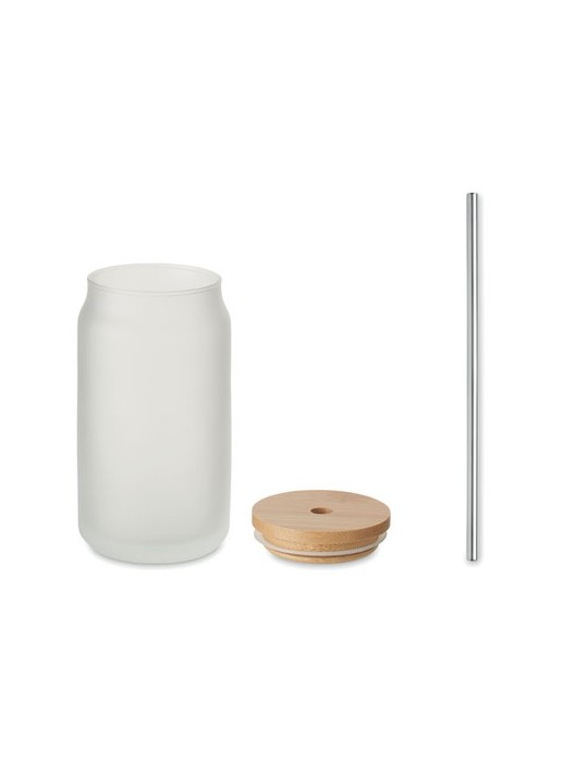 Pot Mason Sublimation 400 ml - Cadeau d'Entreprise Personnalisé