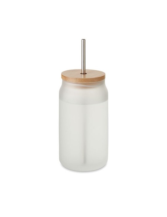 Pot Mason Sublimation 400 ml - Cadeau d'Entreprise Personnalisé
