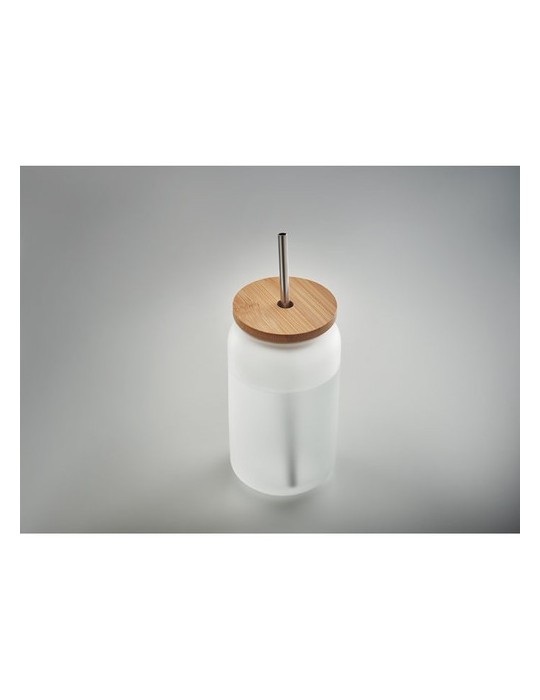 Pot Mason Sublimation 400 ml - Cadeau d'Entreprise Personnalisé