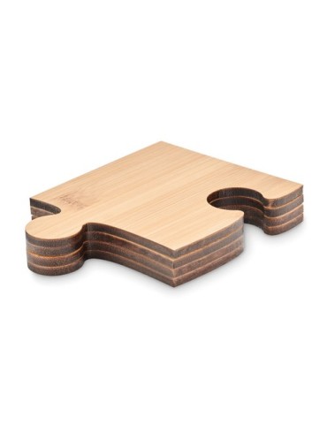 Sous-verres Personnalisés puzzle LEPY - Élégance et Praticité pas cher 2