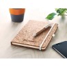 Carnet A5 et stylo en liège s - SUBER SET Matières : papier Couleurs : beige impression haute définition