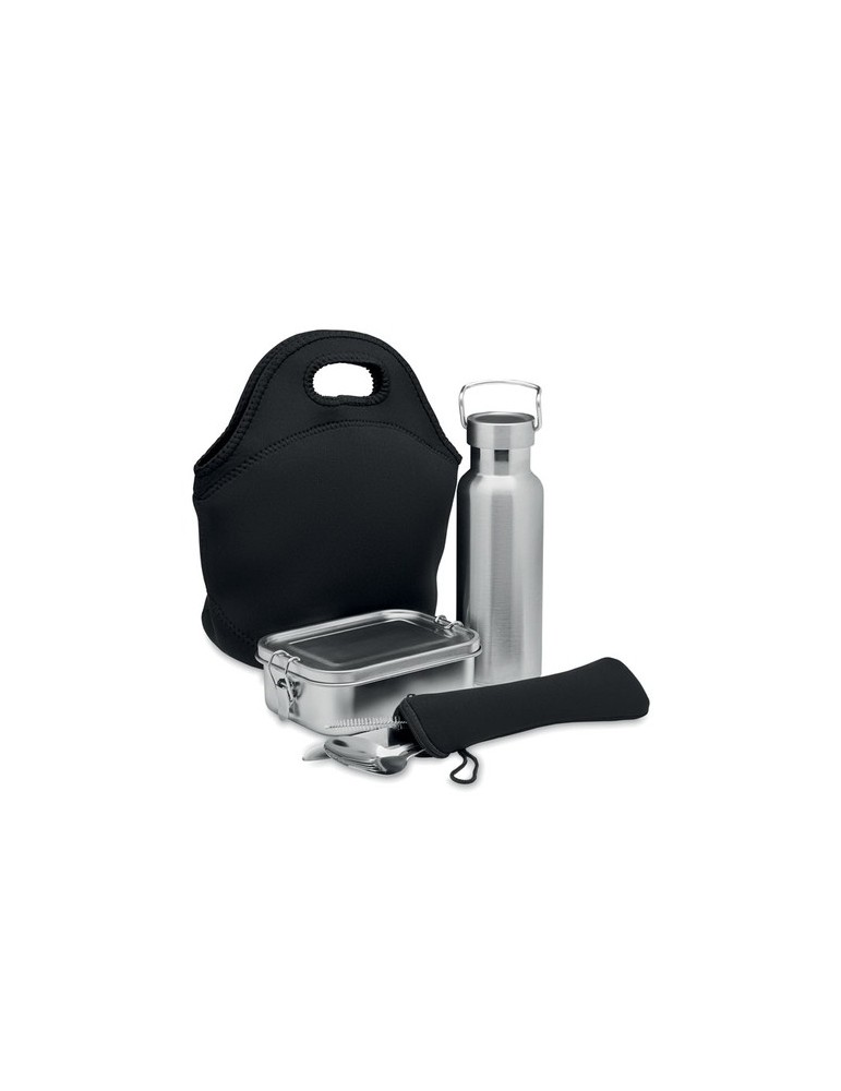 Set à Déjeuner Personnalisé en Acier Inox ILY - Cadeau Idéal pas cher