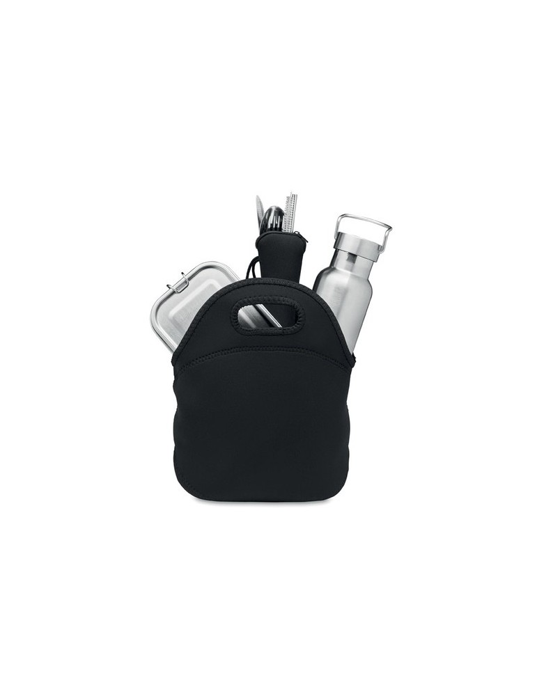 Set à Déjeuner Personnalisé en Acier Inox ILY - Cadeau Idéal pas cher