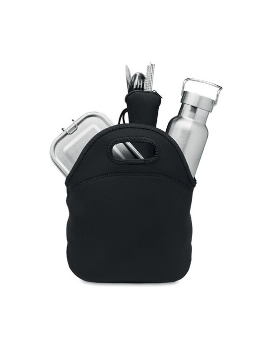 Set à Déjeuner Personnalisé en Acier Inox ILY - Cadeau Idéal pas cher