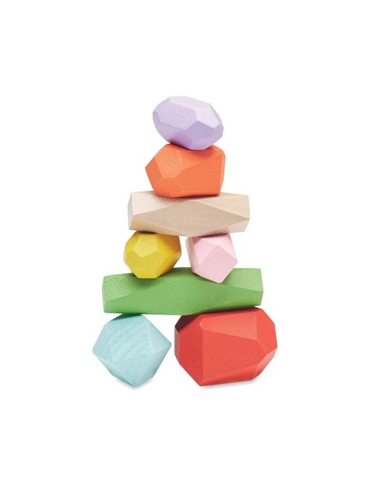Jeu de Construction en Bois Personnalisé DOLMEN - 8 Pièces pas cher