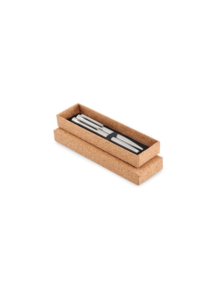 Stylos en Acier Inox Recyclé | GRAZ SET pas cher