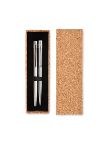 Stylos en Acier Inox Recyclé | GRAZ SET pas cher 2