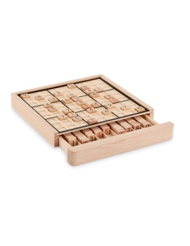 Jeu de Sudoku en Bois Cadeau d'Entreprise Unique