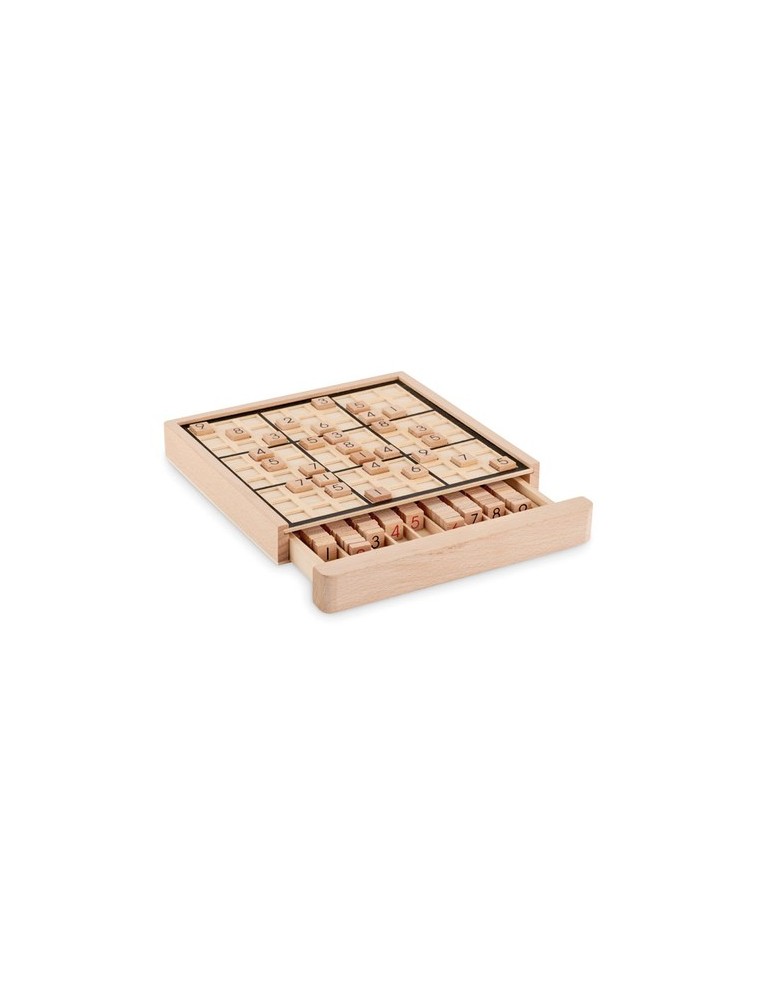 Jeu de Sudoku en Bois Cadeau d'Entreprise Unique