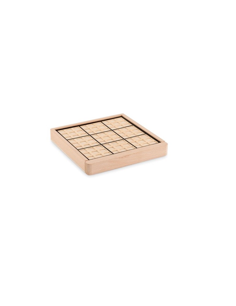 Jeu de Sudoku en Bois Cadeau d'Entreprise Unique