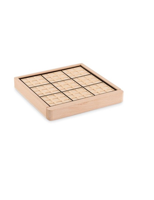 Jeu de Sudoku en Bois Cadeau d'Entreprise Unique
