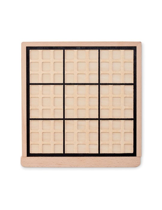 Jeu de Sudoku en Bois Cadeau d'Entreprise Unique