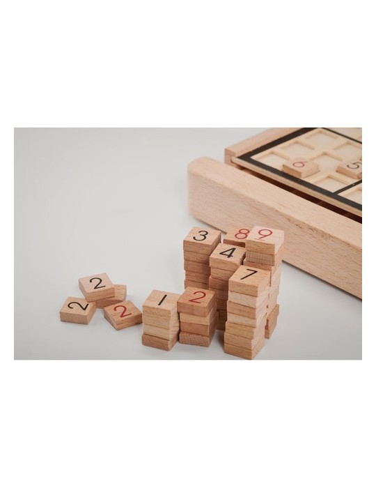Jeu de Sudoku en Bois Cadeau d'Entreprise Unique