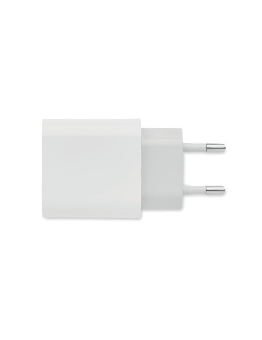 Chargeur 18W 2 Ports Personnalisé pour vos appareils pas cher