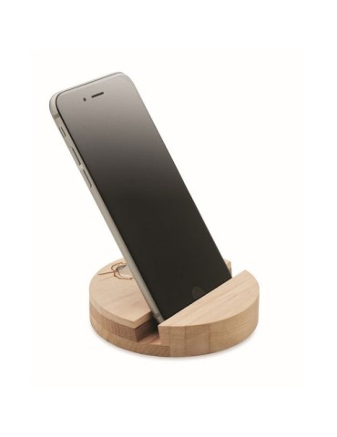 Support téléphone  en bouleau Personnalisé pas cher 2