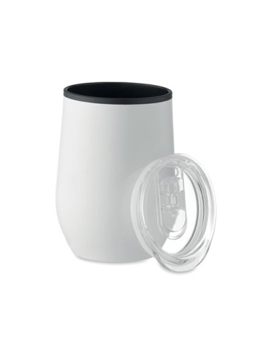 Tasse Double Paroi Incassable 350 ml Personnalisée pas cher