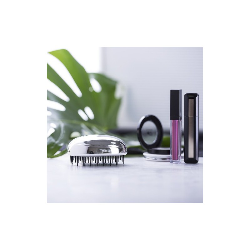 Brosse Personnalisée Accessoire de Beauté Tramux Couleurs : argenté accessoire événementiel unique