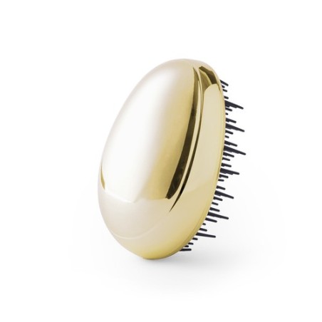 Brosse Personnalisée Accessoire de Beauté Tramux Couleurs : doré cadeau entreprise pas cher