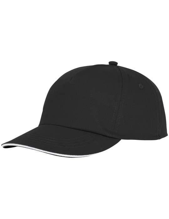 Casquette sandwich 5 panneaux de 175 g/m² Styx