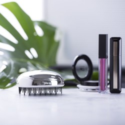 Brosse Personnalisée Accessoire de Beauté Tramux Couleurs : doré personnalisation rapide en France
