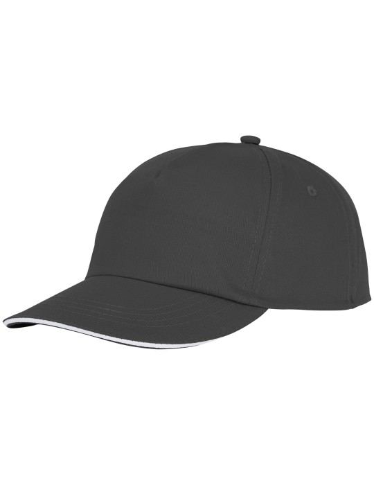 Casquette sandwich 5 panneaux de 175 g/m² Styx