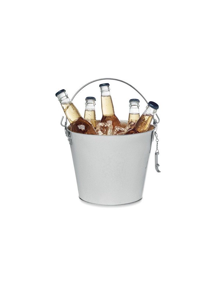 Seau à bouteille en métal 4L Personnalisé pas cher - BUCKY