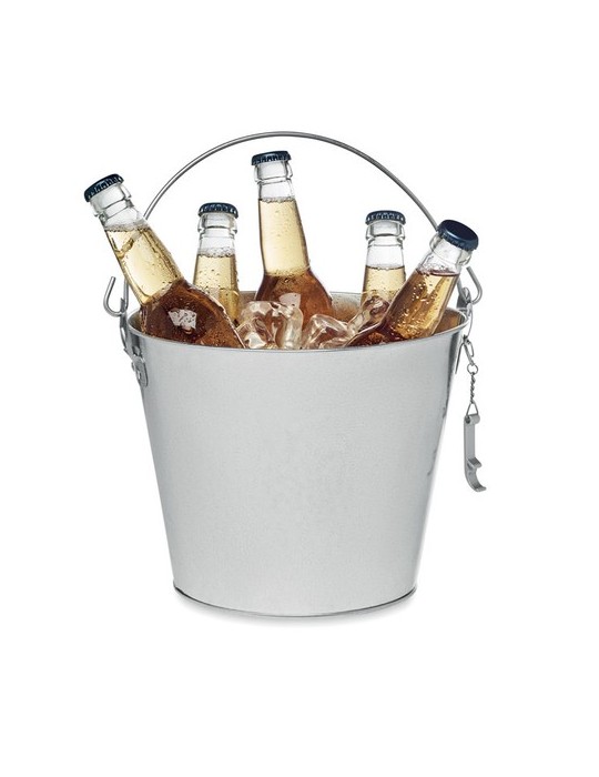 Seau à bouteille en métal 4L Personnalisé pas cher - BUCKY