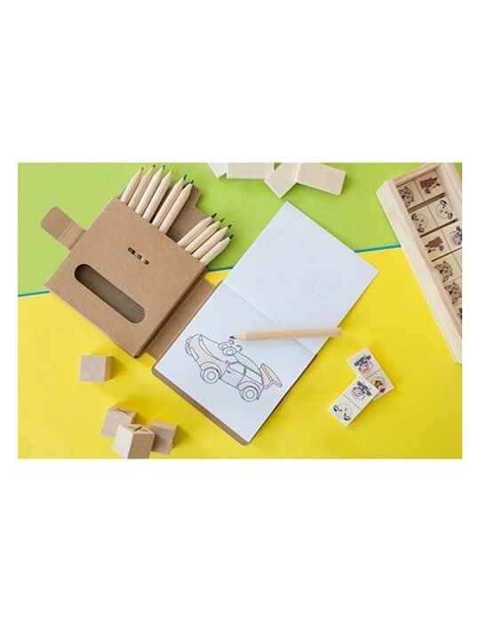Set de coloriage, crayons de couleur | Alondra