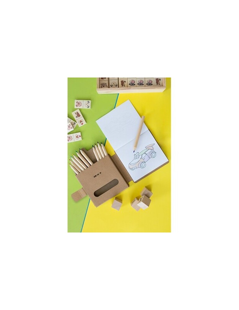 Set de coloriage, crayons de couleur | Alondra