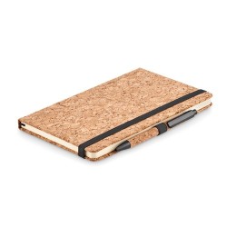 Carnet A5 et stylo en liège s - SUBER SET Matières : papier Couleurs : beige 2