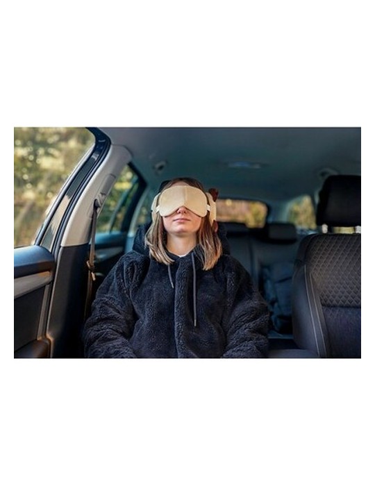 Chien en peluche, oreiller de voyage, masque pour les yeux | Atta