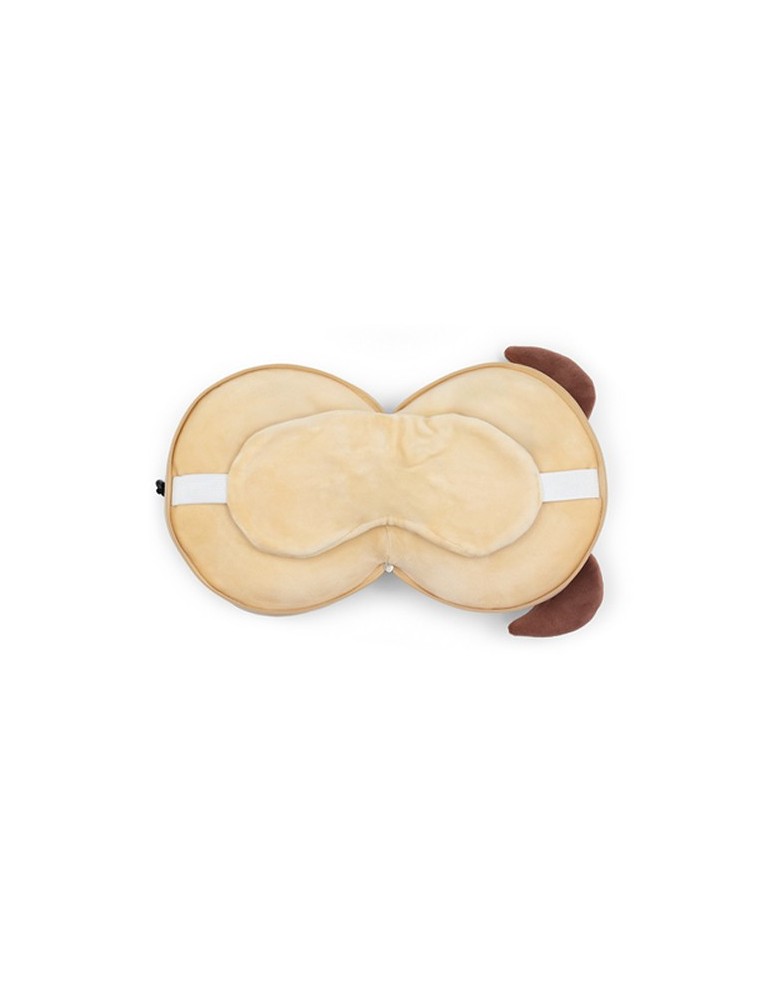 Chien en peluche, oreiller de voyage, masque pour les yeux | Atta