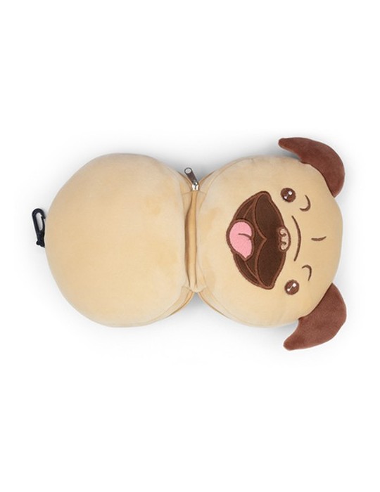 Chien en peluche, oreiller de voyage, masque pour les yeux | Atta