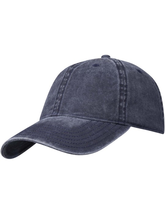 Casquette délavée à 6 panneaux de 270 g/m² Grafton