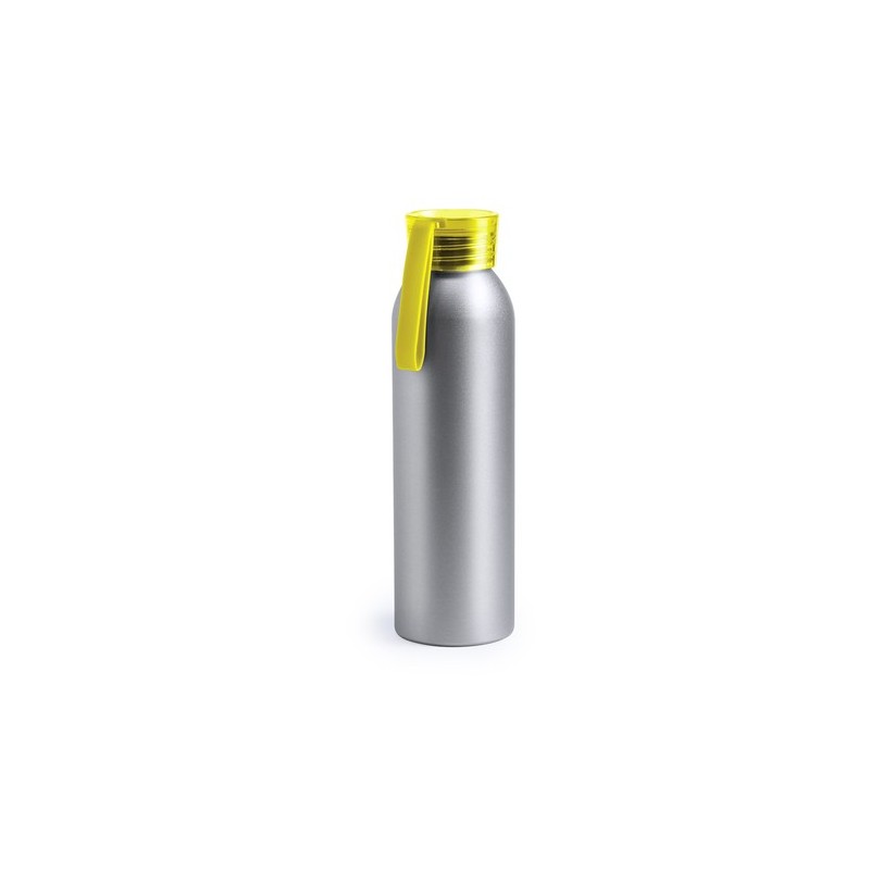 Gourde Publicitaire Éco-responsable 650 ml Tukel Matières : aluminium Couleurs : jaune