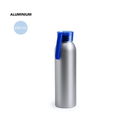 Gourde Publicitaire Éco-responsable 650 ml Tukel Matières : aluminium Couleurs : jaune personnalisation rapide en France