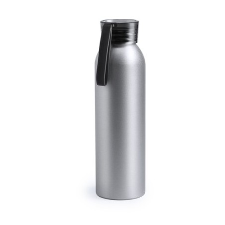 Gourde Publicitaire Éco-responsable 650 ml Tukel Matières : aluminium Couleurs : jaune objet publicitaire robuste