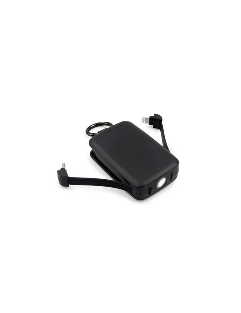 Power bank 4000 mAh, mousqueton et lampe 1W | Dimetrice