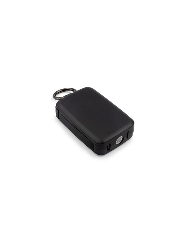 Power bank 4000 mAh, mousqueton et lampe 1W | Dimetrice