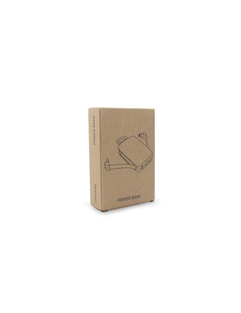 Power bank 4000 mAh, mousqueton et lampe 1W | Dimetrice