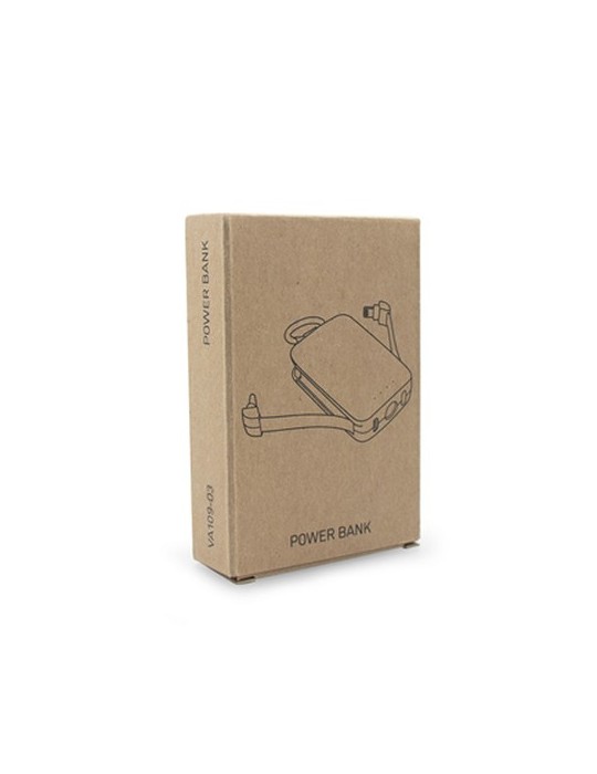 Power bank 4000 mAh, mousqueton et lampe 1W | Dimetrice