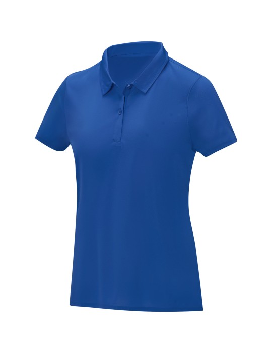 Polo de 105 g/m² Deimos en tissu léger et à manches courtes pour femme
