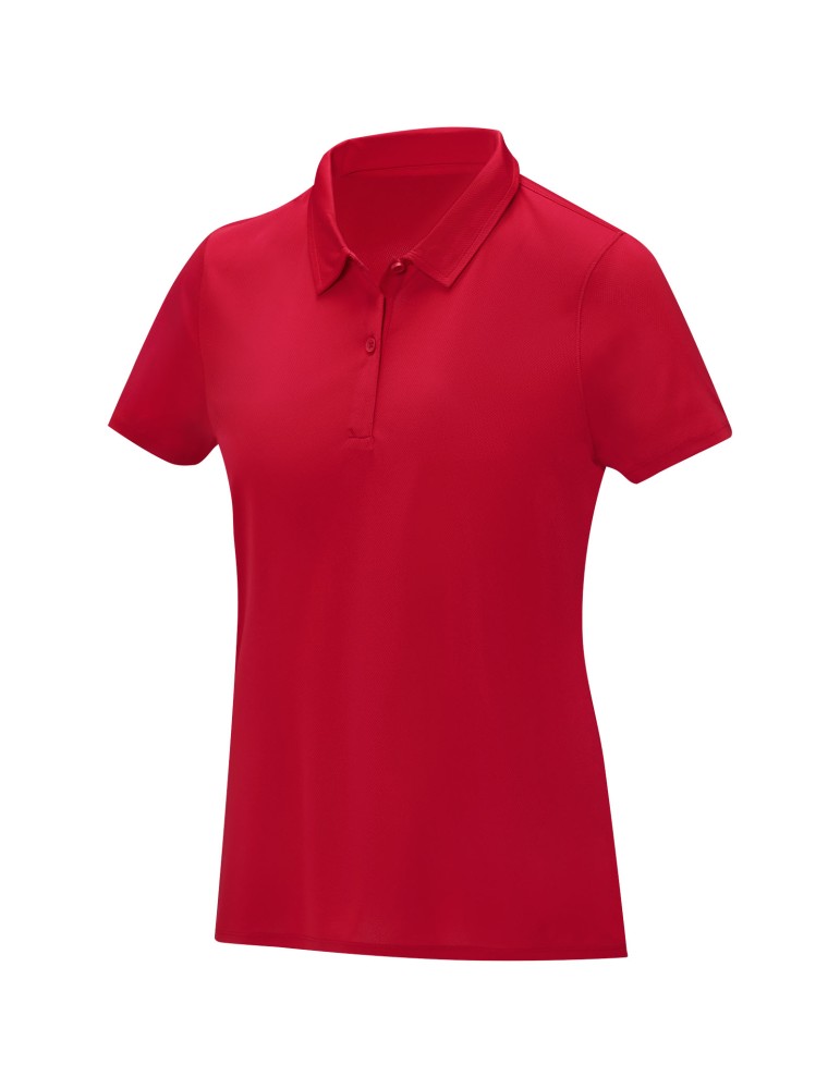 Polo de 105 g/m² Deimos en tissu léger et à manches courtes pour femme