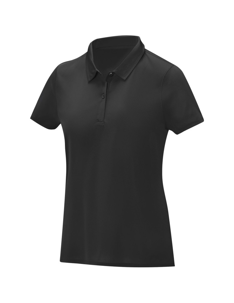 Polo de 105 g/m² Deimos en tissu léger et à manches courtes pour femme