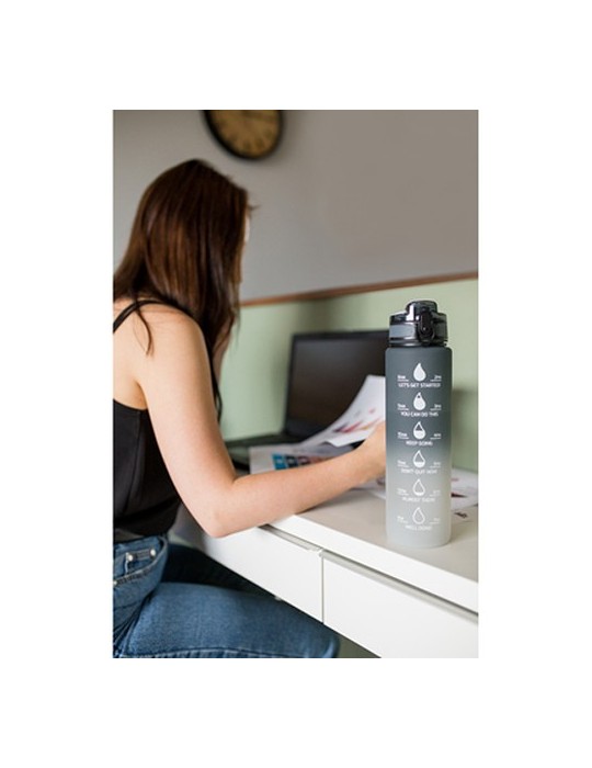 Bouteille de motivation 1000 ml Air Gifts | Kayleigh