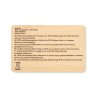 Carte RFID  en bambou CUSTOS Matières : bambou Couleurs : bois personnalisable avec votre logo