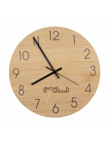 Horloge murale en bambou | Imani