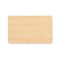 Carte RFID  en bambou CUSTOS Matières : bambou Couleurs : bois goodies publicitaire événementiel