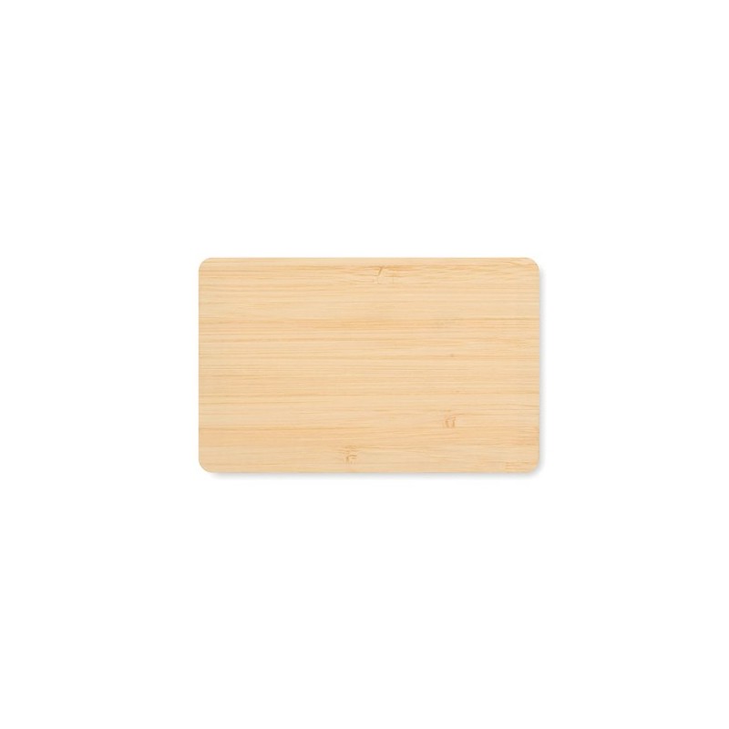 Carte RFID  en bambou CUSTOS Matières : bambou Couleurs : bois goodies publicitaire événementiel