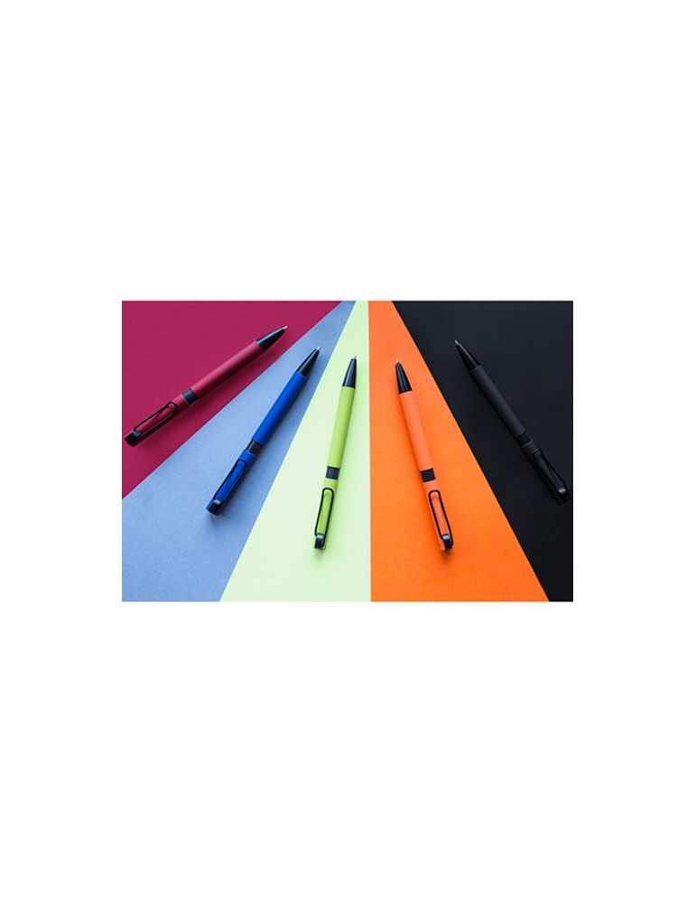 Stylo bille corp coloré et clip "lasseau" | Amara